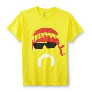 Men's Hulk Hogan WWE Hulkamania T-shirt Medium